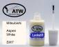 Preview: Mitsubishi, Aspen White, SW7: 20ml Lackstift, von ATW Autoteile West.